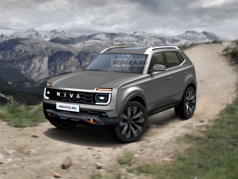 Будущая Lada Niva: новые изображения