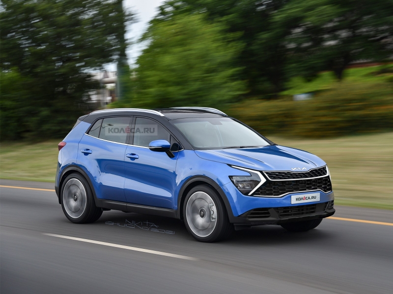 Новый Kia Sportage: первые изображения