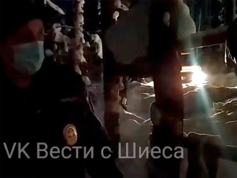 На Шиесе задержали шестерых активистов, боровшихся против мусорного полигона