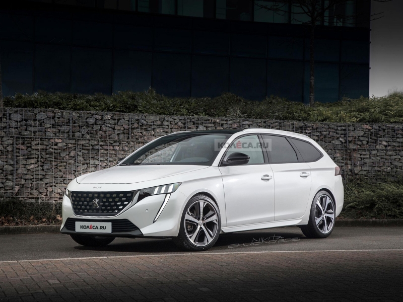Новый универсал Peugeot 308: первые изображения