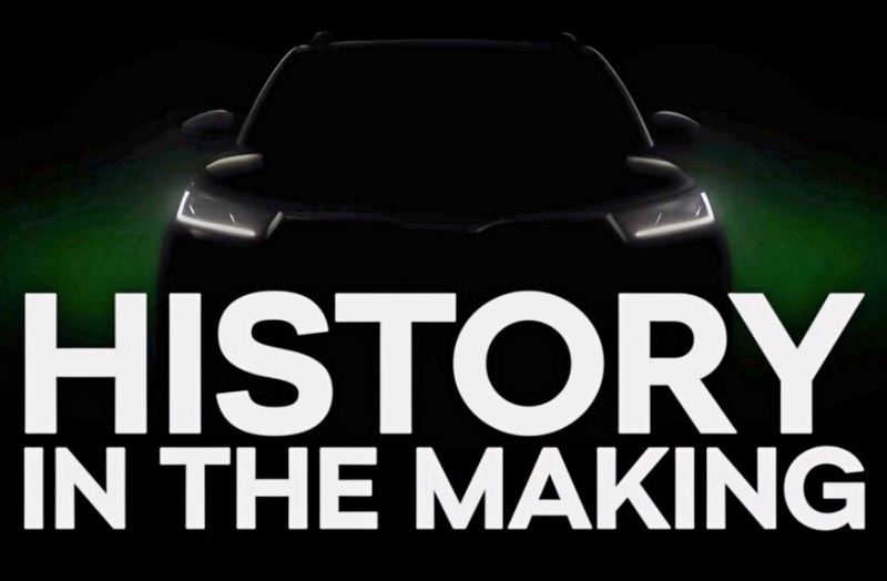 Skoda снова засветила бюджетный кроссовер Kushaq и объявила дату премьеры