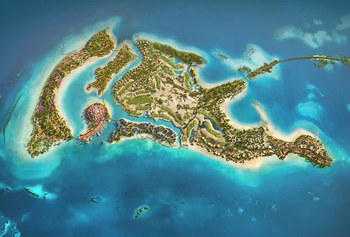 В Саудовской Аравии построят охлаждаемый остров с люксовыми отелями 