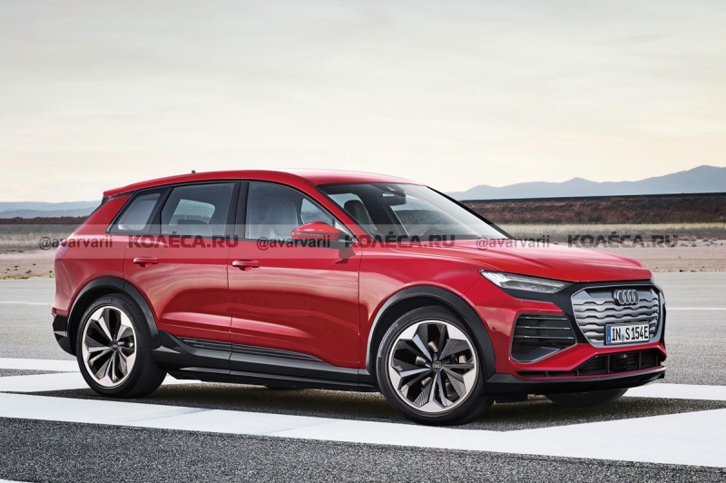 Audi готовит ещё одну версию кроссовера: первое изображение Q5 e-tron