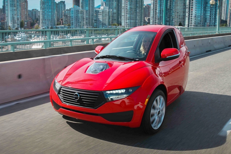 ElectraMeccanica Solo: канадский трицикл, который выглядит как полавтомобиля