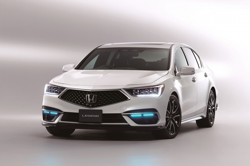 Honda Legend стал беспилотным, но будет сделано только 100 штук и только для Японии