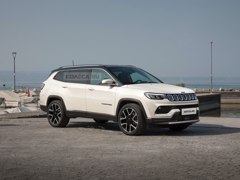 Новый 7-местный Jeep Compass: первые изображения