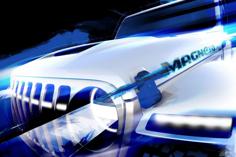 Новый американский внедорожник: Jeep официально анонсировал появление версии Wrangler Magneto