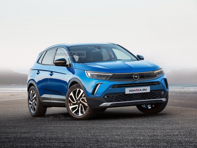 Обновлённый Opel Grandland X: первые изображения
