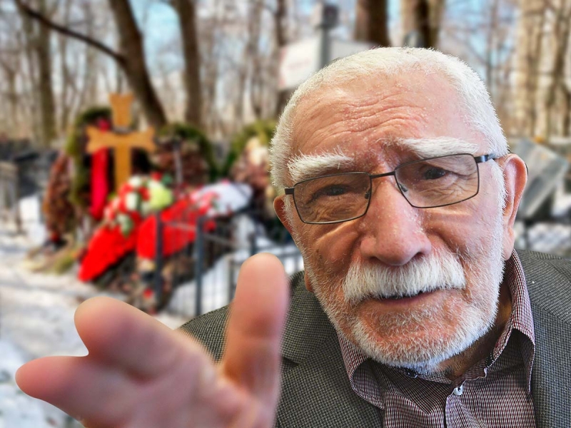 Родственники забросили могилу Армена Джигарханяна через несколько месяцев после похорон