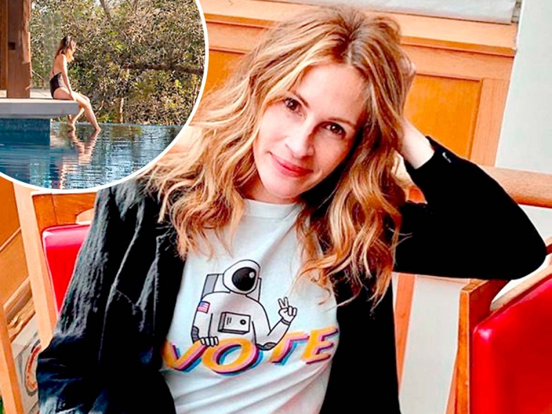 Джулия Робертс живет с Эдом Шираном