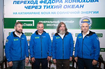 Фёдор Конюхов намерен в одиночку пересечь Тихий океан на катамаране на солнечных батареях