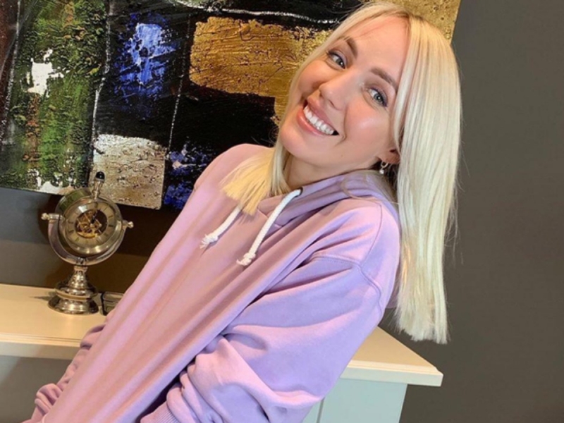 Галина Боб показала новорожденную дочь