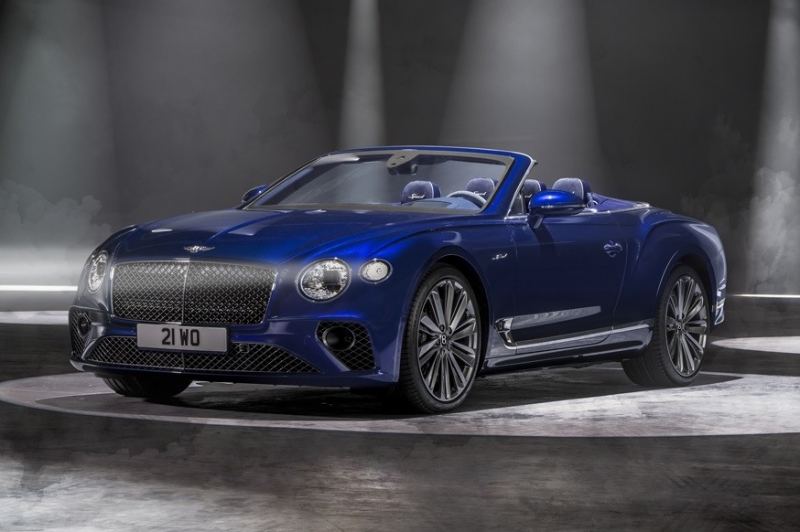 Кабриолет Bentley Continental GT Speed: на трансформацию мягкого верха нужно 19 секунд