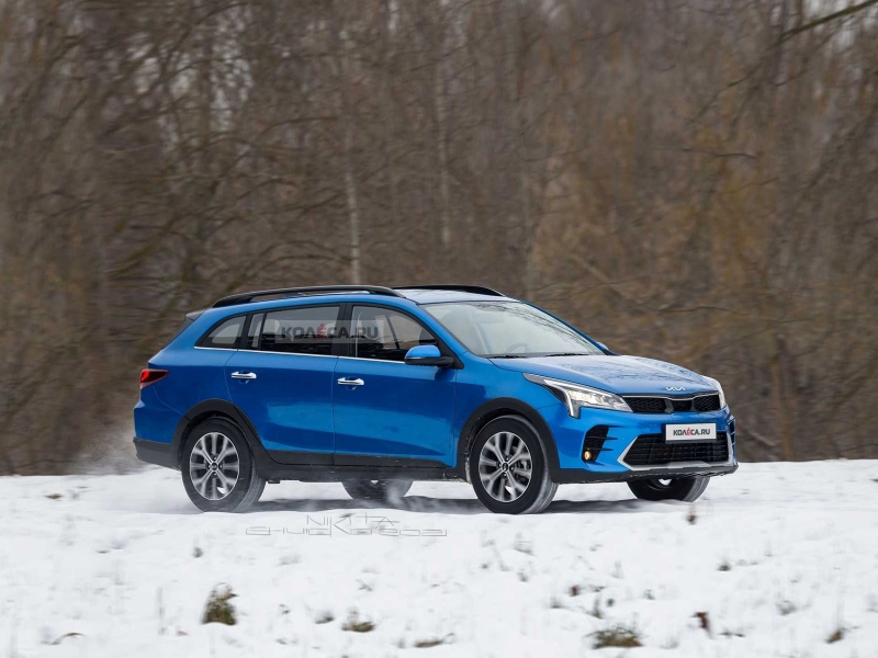 Новый универсал Kia Rio X: каким он может быть