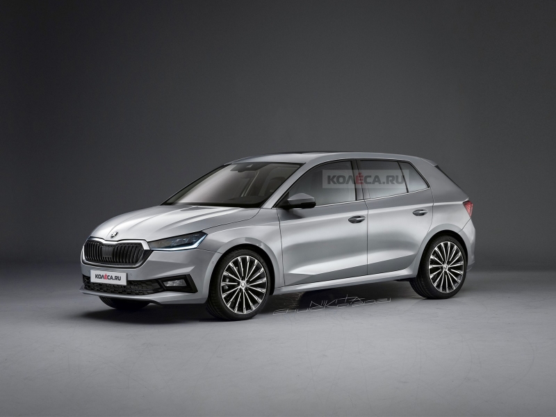 Skoda Fabia следующего поколения: новые изображения