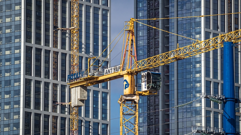 В России на 15% вырос объем стройки жилья