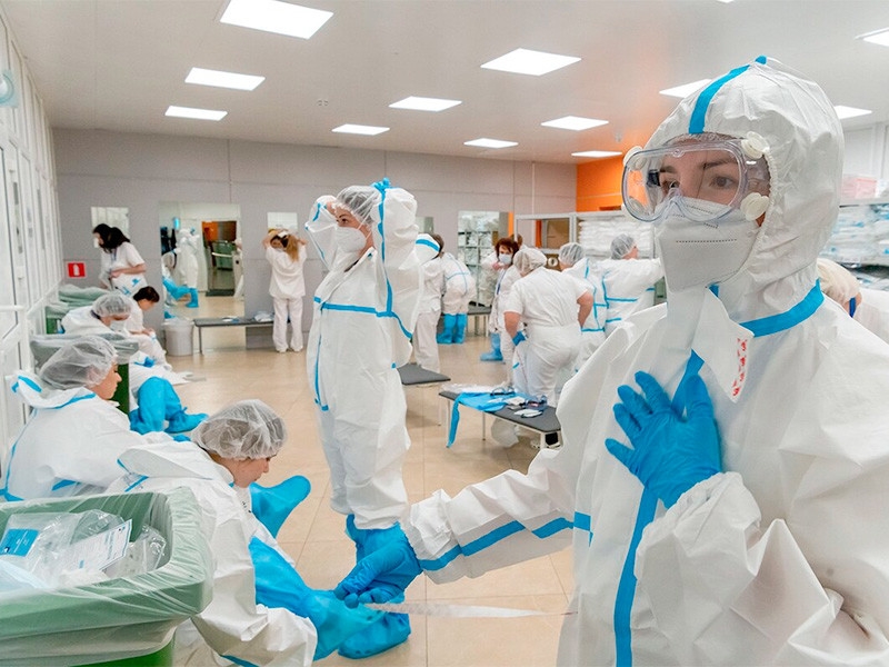 В России выявлено 8 702 заразившихся коронавирусом за сутки