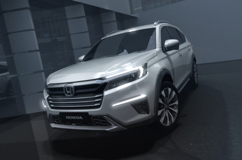 Бюджетный трёхрядный кроссовер: Honda показала преемника BR-V