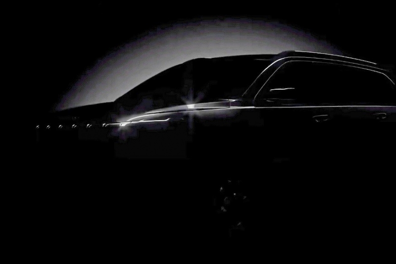 Jeep снова показал трёхрядный кроссовер на видео: ещё один Commander, брат Compass