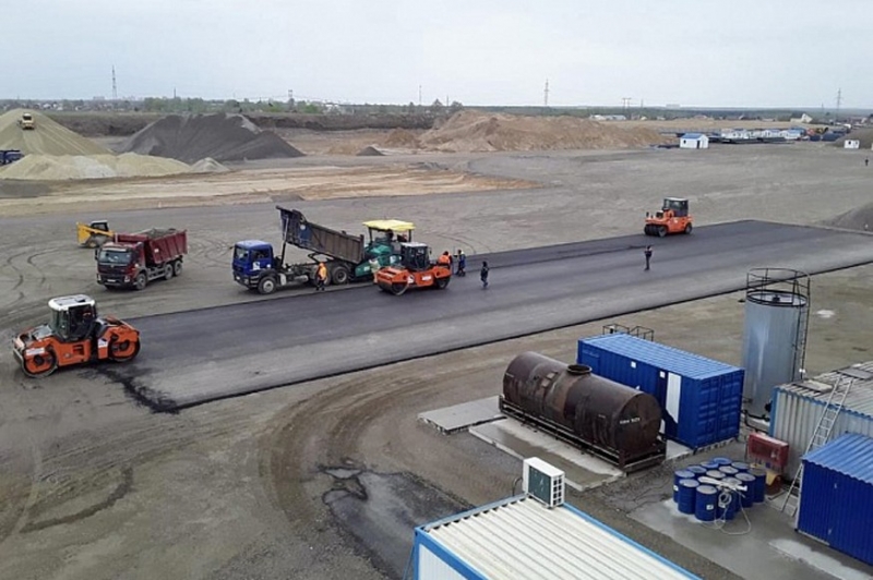 Новая платная трасса М-12: строительство продолжается, уложен первый асфальт