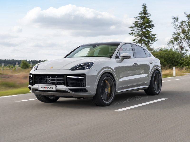 Обновлённый Porsche Cayenne Coupe: первые изображения