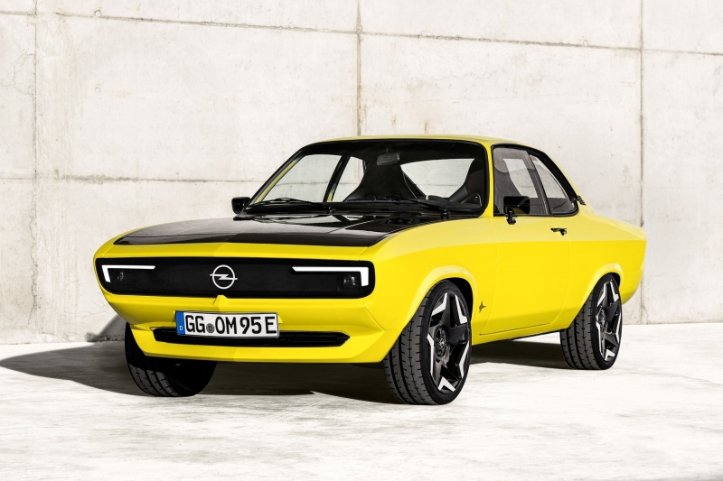 Opel Manta GSe ElektroMOD: заводской рестомод с большими надеждами на будущее