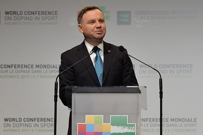 Президент Польши назвал Россию «врагом свободы»