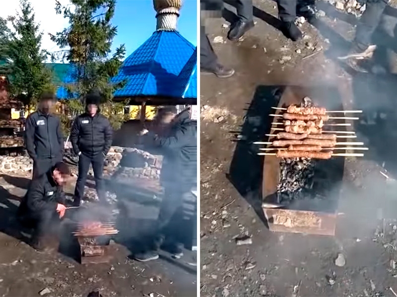 Прокуратура и УФСИН проводят проверку после ВИДЕО празднования Пасхи с шашлыками в рыбинской колонии