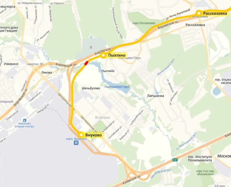 Строительство метро до аэропорта Внуково планируется завершить в 2023 году