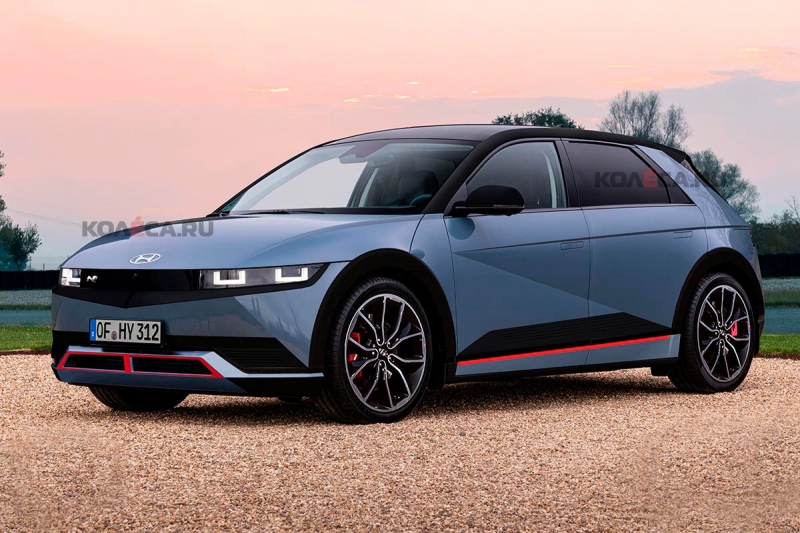 У кросс-хэтчбека Ioniq 5 появится «заряженная» версия: первое изображение