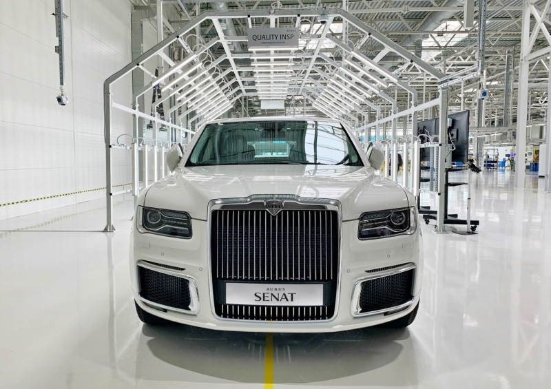 В Елабуге стартовало производство седанов Aurus Senat. SUV Komendant запустят в 2022 году
