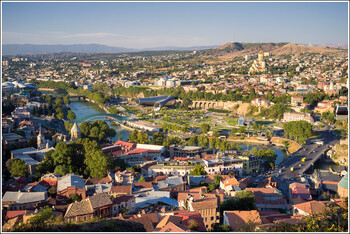 В Грузии прекратил работу общественный транспорт