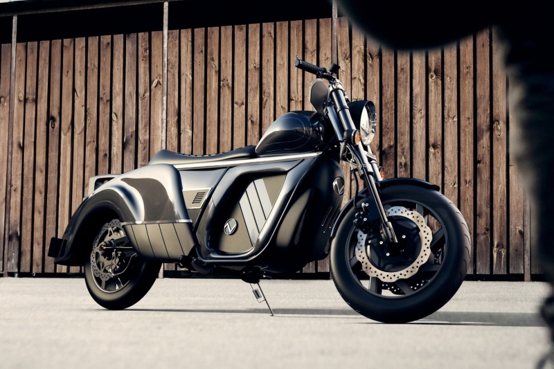 Zaiser Electrocycle: полноприводный электрический круизёр с мотор-колёсами