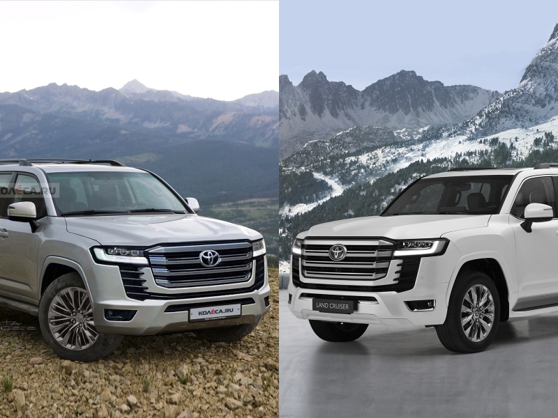 Новый Toyota Land Cruiser 300: рендеры и реальность