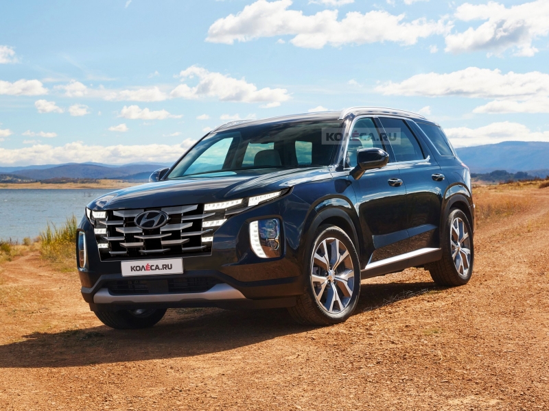 Обновлённый Hyundai Palisade: первые изображения