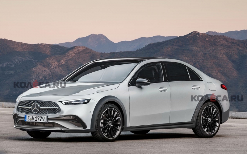 «Приподнятый» седан от Mercedes-Benz: как он мог бы выглядеть?