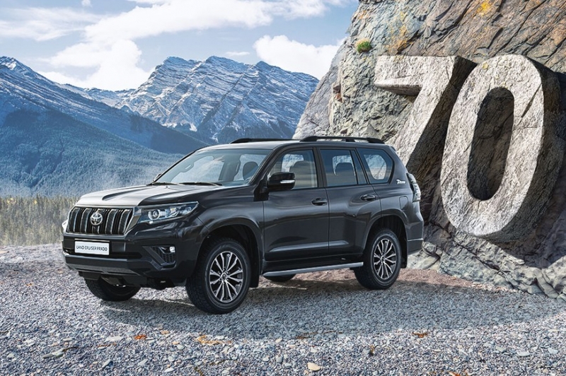 Toyota предлагает в РФ Land Cruiser Prado в юбилейной спецверсии
