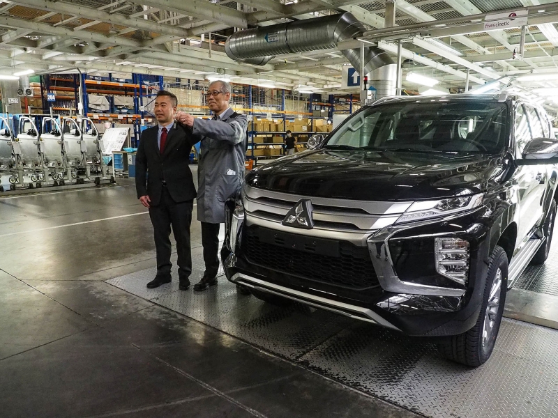 Запуск Mitsubishi Pajero Sport в Калуге: небольшое обновление и общий конвейер с Outlander