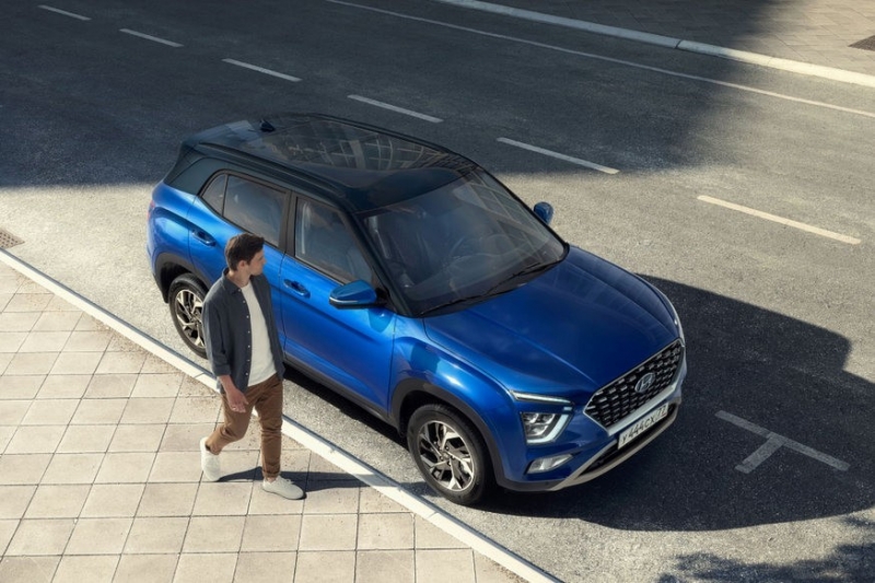 Ещё одна новая Hyundai Creta: марка пока дразнится, но кроссовер уже застукали