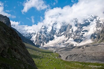 На курорте «Эльбрус» всё ещё длится горнолыжный сезон