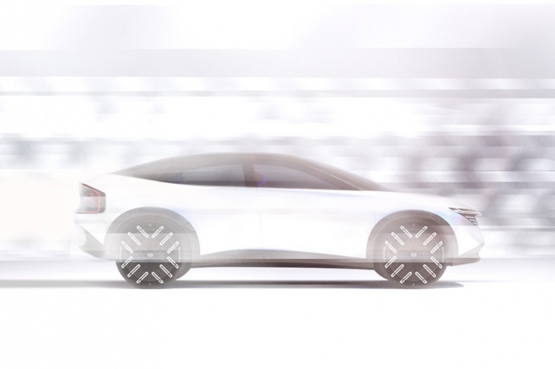Nissan готовится к выпуску новых «электричек»: появился первый тизер будущего кроссовера