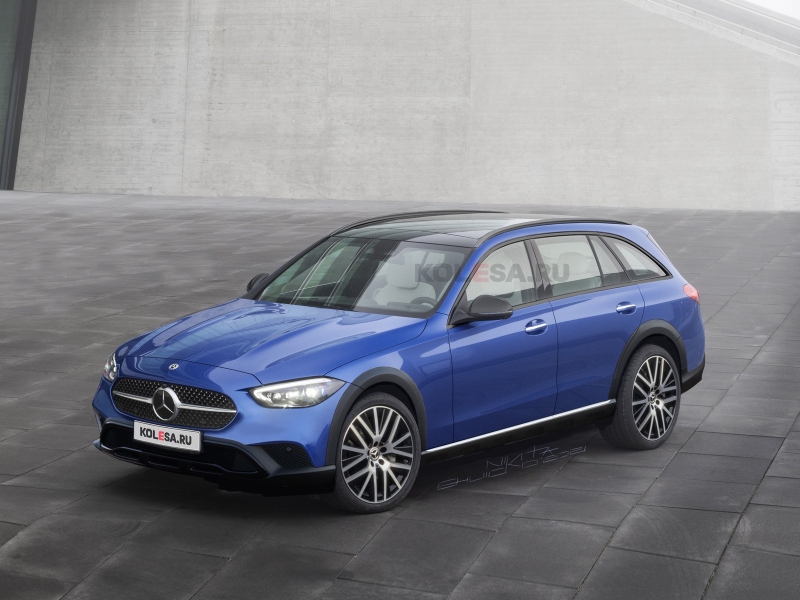Новый кросс-универсал Mercedes-Benz C-Class All-Terrain: первые изображения