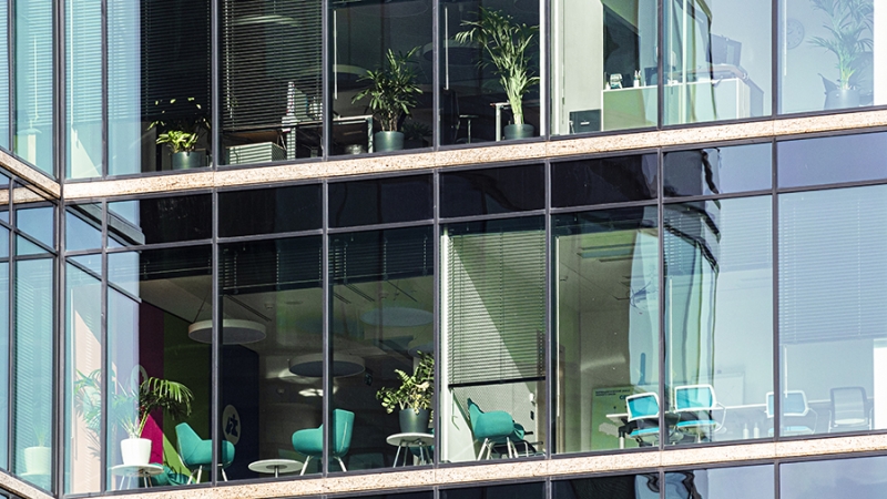 Объем ввода офисов в Москве вдвое превысил показатель 2020 года