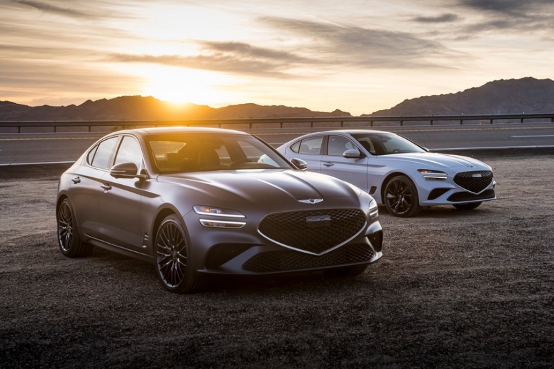 Обновлённый Genesis G70 в России: к «турбочетвёрке» присоединился V6, доступен задний привод