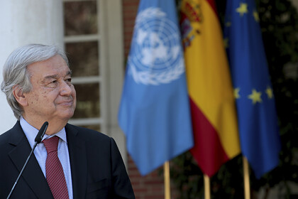 Генсек ООН назвал шаг России и США на пути к снижению риска ядерной катастрофы