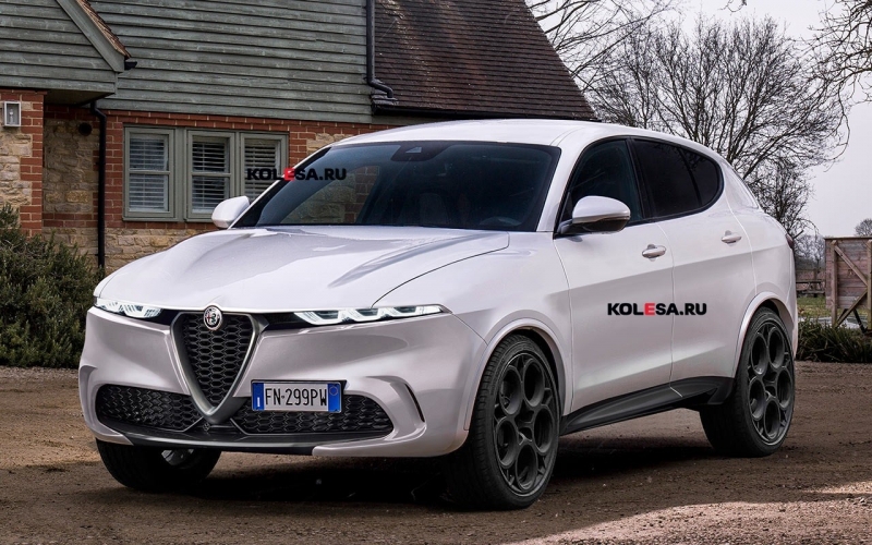 Итальянцы готовят кроссовер: новое изображение Alfa Romeo Tonale