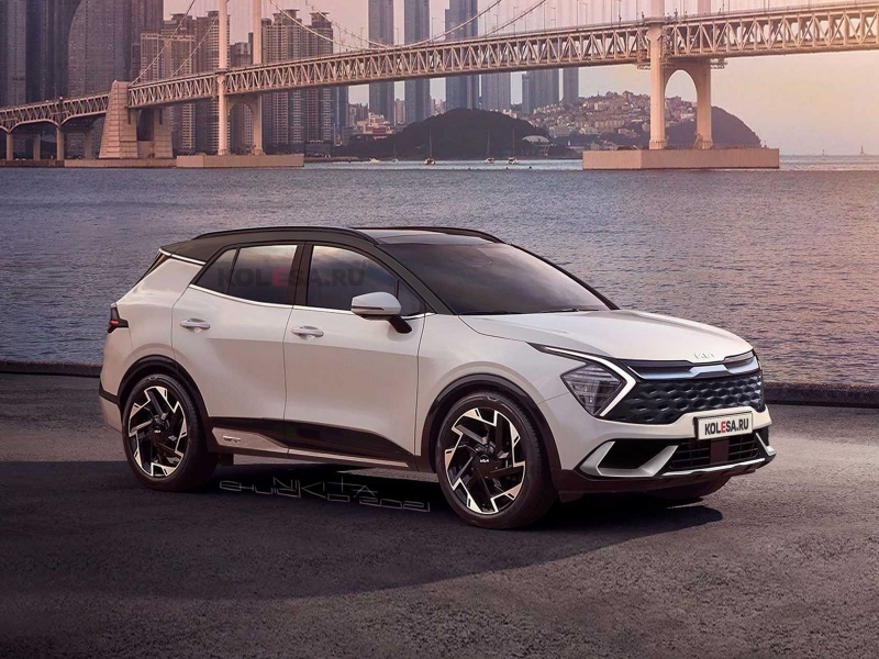 Короткий Kia Sportage для Европы: новые изображения