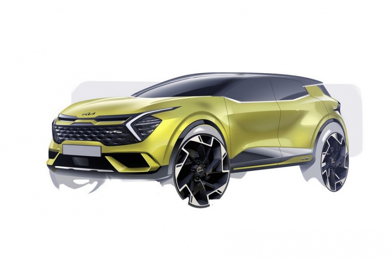 Короткий Kia Sportage для Европы: первые изображения и дата премьеры