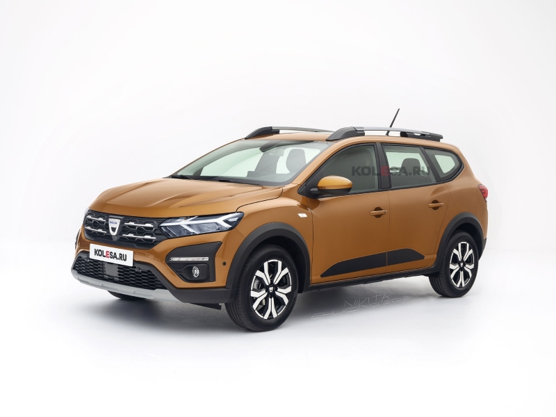 Кросс-универсал Dacia Jogger: новые изображения