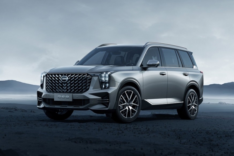 Кроссовер GAC GS8 преобразился не только снаружи: официальные изображения салона
